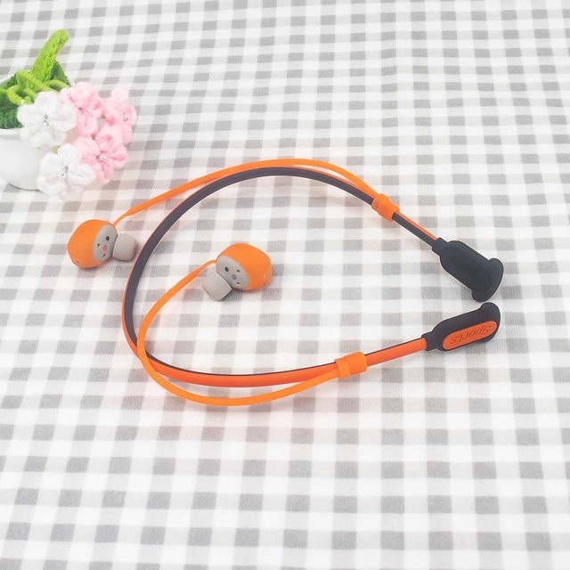 Magnetisches Silikon-Anti-Verlust-Seil für Sony WF-1000XM6 In-Ear Kopfhörer in Orange - Bild 1