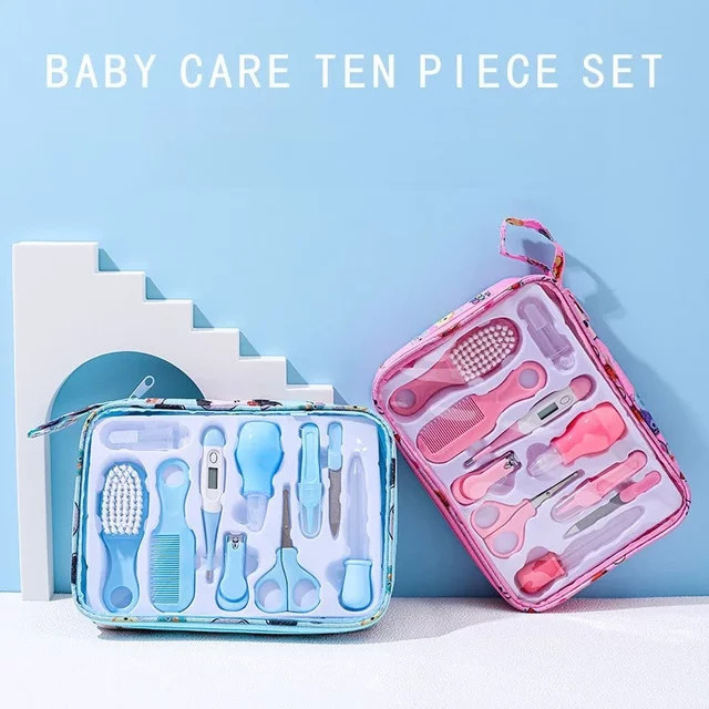 Babypflege- und Reinigungsset, 10-teilig, für Neugeborene - Bild 1