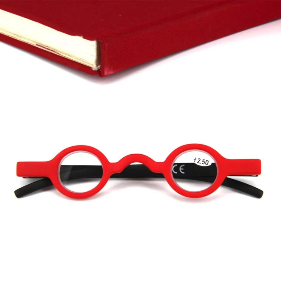 Elbru Lesebrille, Rund, Vollrand, Kunststoff, Unisex - Bild 2