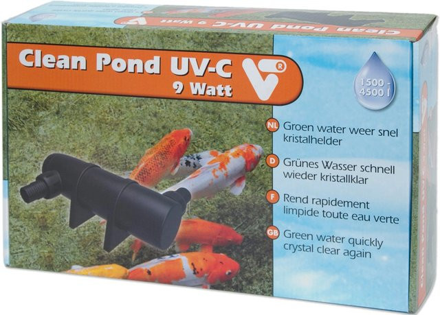 VT Clean Pond UV-C Teichklärer mit 9 Watt für bis zu 4500 Liter - Bild 1