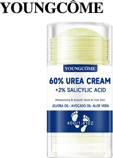 YOUNGCOME Fuß- und Handcreme, Harnstoff, Salicylsäure, 2 Stück - Bild 1