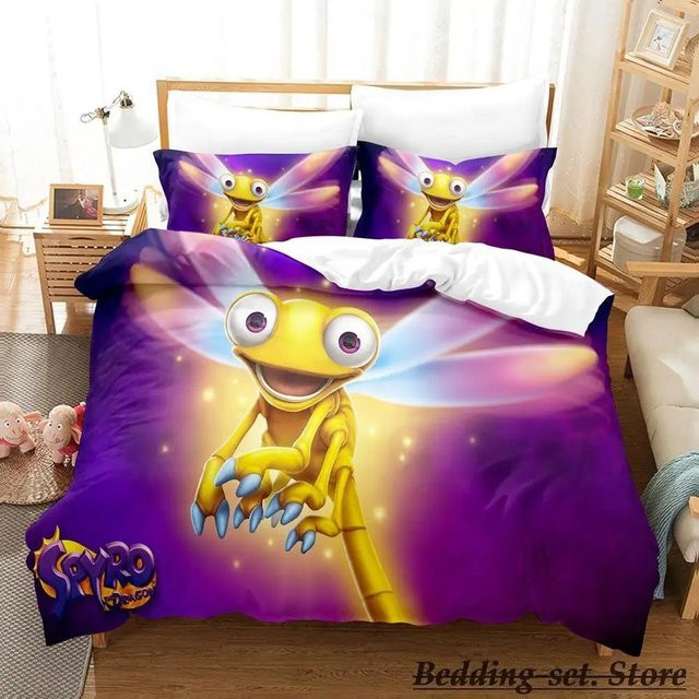 Spyro Reignited Trilogy Bettwäsche Kollektion Multicolor US King Größe 264 x 228 cm - Bild 1