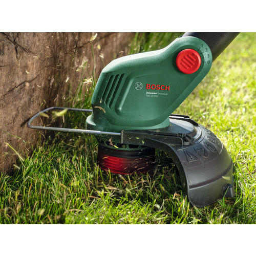 Bosch UniversalGrassCut 18V-23-450 Akku-Rasentrimmer in Grün/Schwarz mit Teleskopstange und Nylonfaden - Bild 2