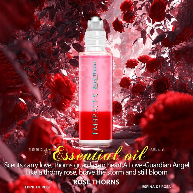 EMBRACEX Rose Thorns Roller Ätherisches Öl, 20 ml, Blumig - Bild 1
