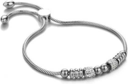 Allbestart Armband Edelstahl, Schlange, gray, Damen - Bild 1