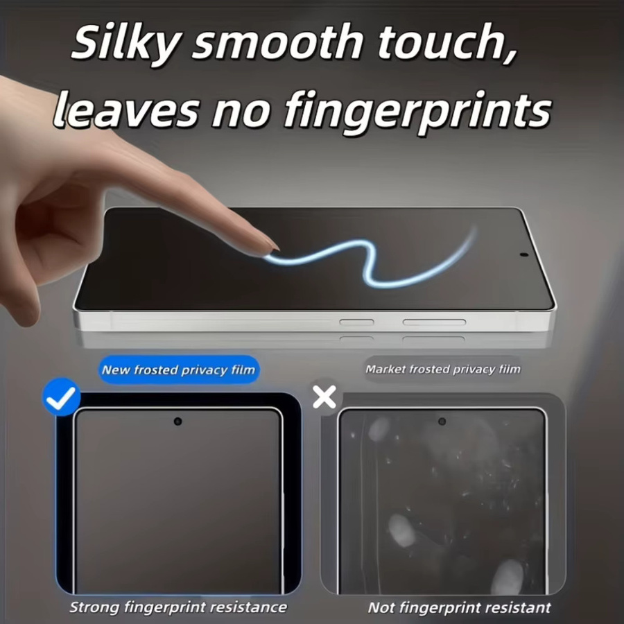 NNBILI 2 Stück Matte Sichtschutzfolie für Samsung Galaxy S26 S25 S24 Ultra S23 S22 S21 FE transparent - Bild 2