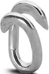 Houben Not-Glieder aus verzinktem Stahl in Silber, 4 mm Durchmesser, 9 x 19 mm, Artikelnummer 990184 - Bild 1