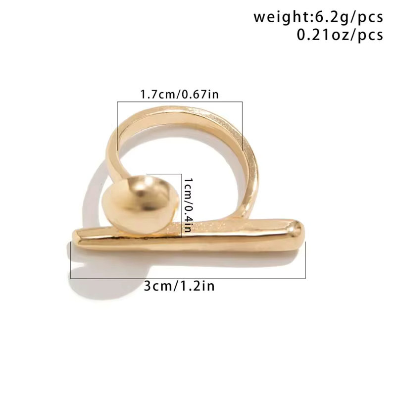 Ring sharelucky, Gold, Damen, Offener Ring - Bild 2