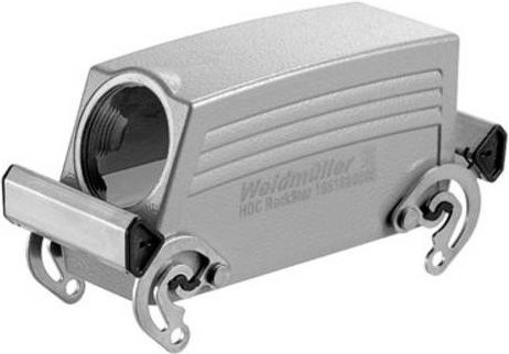 Weidmüller Steckergehäuse HDC 24B TSBO 1PG21G 1661860000 aus Edelstahl in Silber - Bild 1
