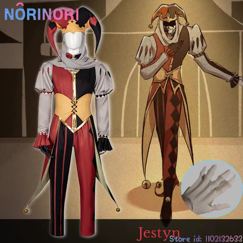 Game Kingdom of Marionettes Jestyn Cosplay, Clown-Puppenkostüm, Set - Bild 3