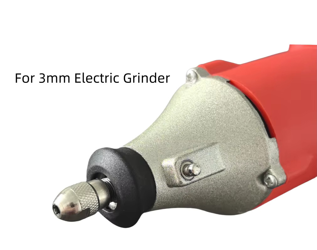 Set aus Ellenbogen-Handstück und Schaft in Schwarz für 3 mm elektrische Schleifmaschinen - Bild 1
