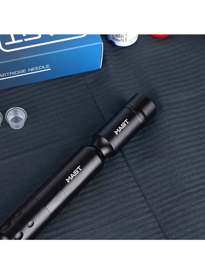 Mast T2 Mini-Tattoo-Akku Schwarz mit 1100 mAh und RCA-Anschluss - Bild 7