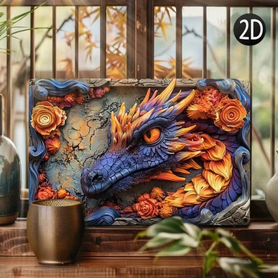 CIFBUY Vintage Metall-Wandschild AwesomeWallDecor für Bar, Fitnessstudio und Garage, B/H: 45,0 x 30,0 cm - Bild 4