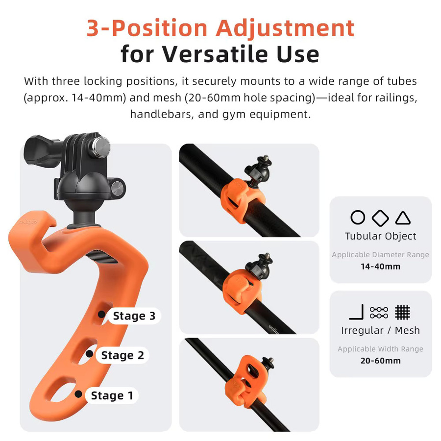 aMagisn Kamera-Elastikgurt-Halterung zur Stabilisierung für Insta360, DJI und GoPro Action-Kameras - Bild 2