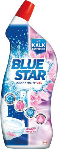 Blue Star WC Kraft Aktiv Gel Blütenfrische, 700 ml - Bild 1