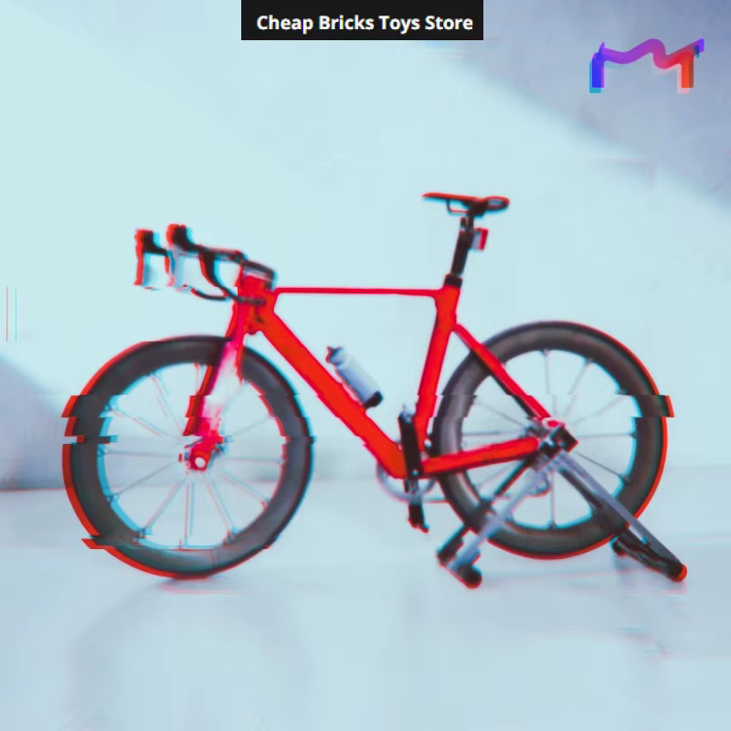 Moc Rennrad Bausteine, Replik-Fahrrad Ausstellungsmodell, 1.015 Teile - Bild 3