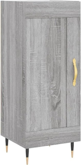 vidaXL Sideboard Modern in Grau Sonoma, B/T/H: 34,5 x 34 x 90 cm - Bild 1