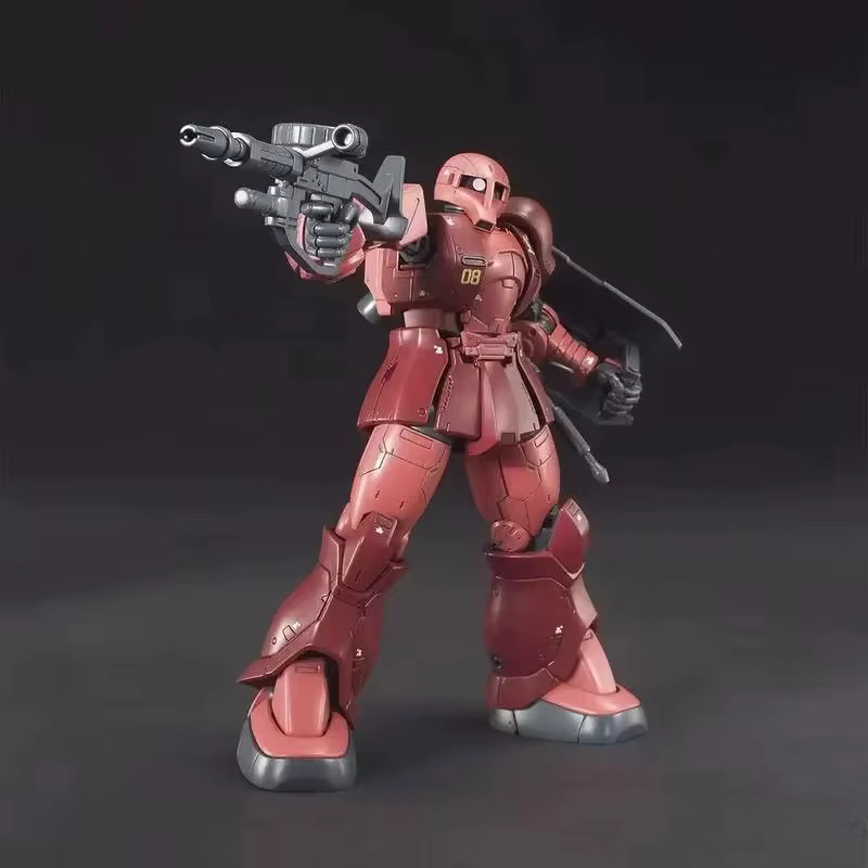 Bandai Gundam MS05 Char Aznable Custom Red Zaku Special Edition, Montagemodellbausatz, 1:144 - Bild 2