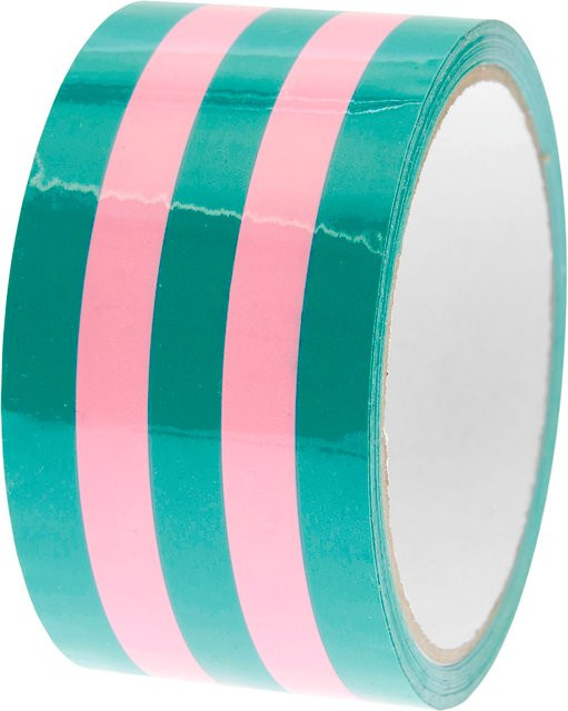 Rico Design Paper Poetry Paketklebeband in Rosa und Grün - Bild 1