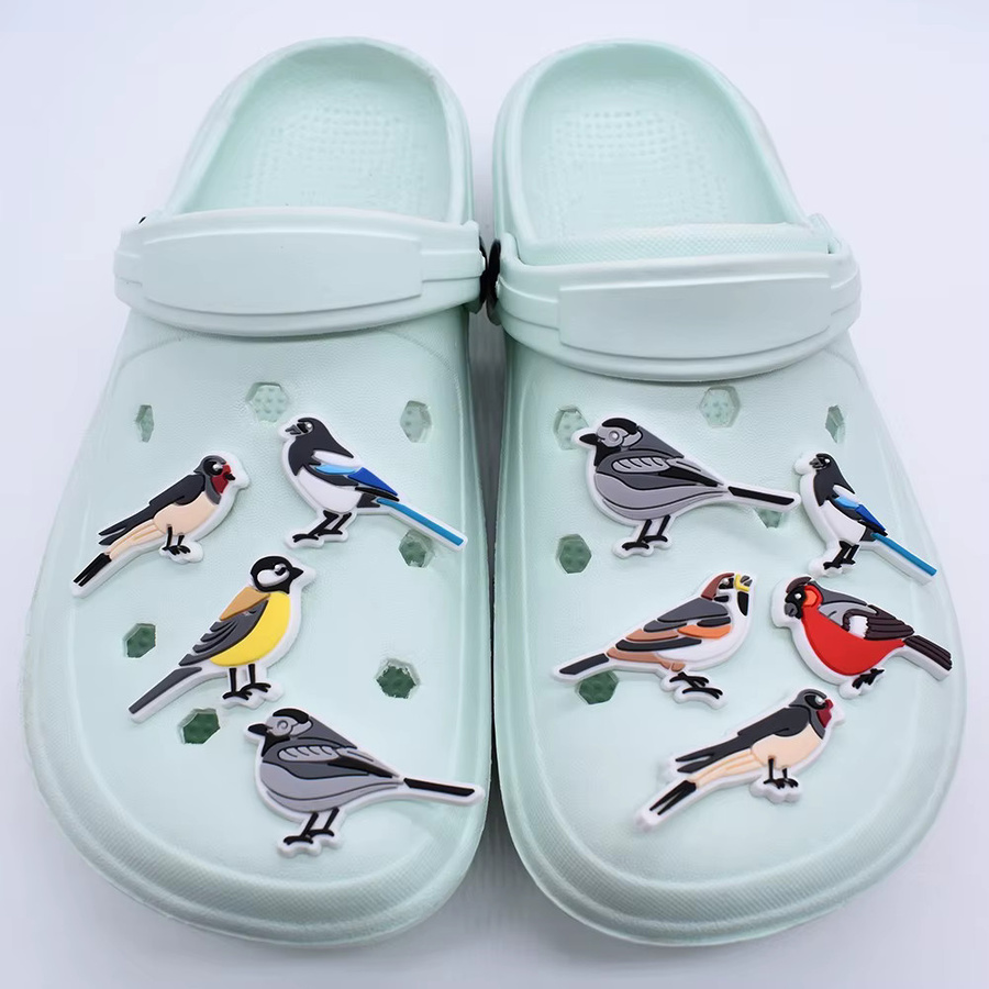 Happye&TiTi Charms, Vogel, Papagei, Pfau, Eule, PVC, Unisex - Bild 2