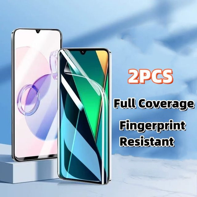 2-teiliges Xiaomi High-Definition-Hydrogelfolie Set für Redmi A1, A2, A1+ und A2+ in Transparent - Bild 1