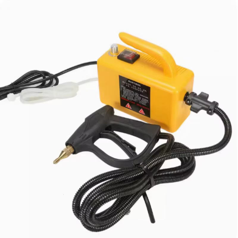 SUSWEETLIFE Handheld Dampfreiniger für Haushalt und Auto in Schwarz-Gelb mit Hochtemperatur-Sterilisation und EU-Stecker - Bild 2