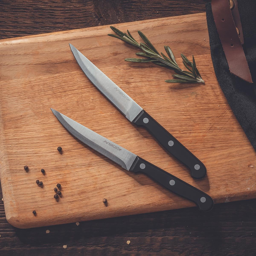 Nirosta Steakmesser Mega, 2 Stück, Silber - Bild 2