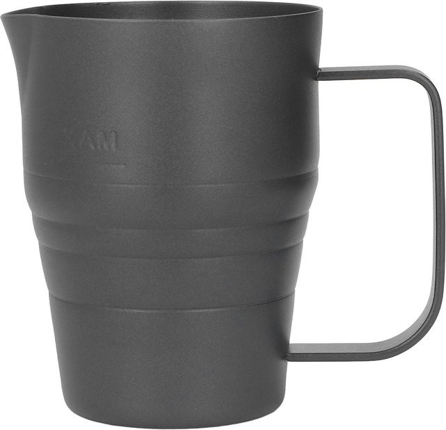 Milchaufschäumkännchen CosyHome Schwarz aus 304 Edelstahl mit 900ml Fassungsvermögen und Ausguss in Adlerform - Bild 1