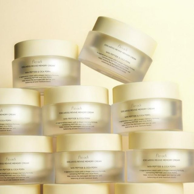 Fleradi Edelweiss Revive Memory Cream, 50 g, mit Peptid, Unisex - Bild 1