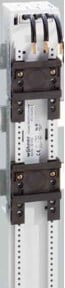 Wöhner Sammelschienenadapter EMC m.2 Tragschiene 25A Grau - Bild 1