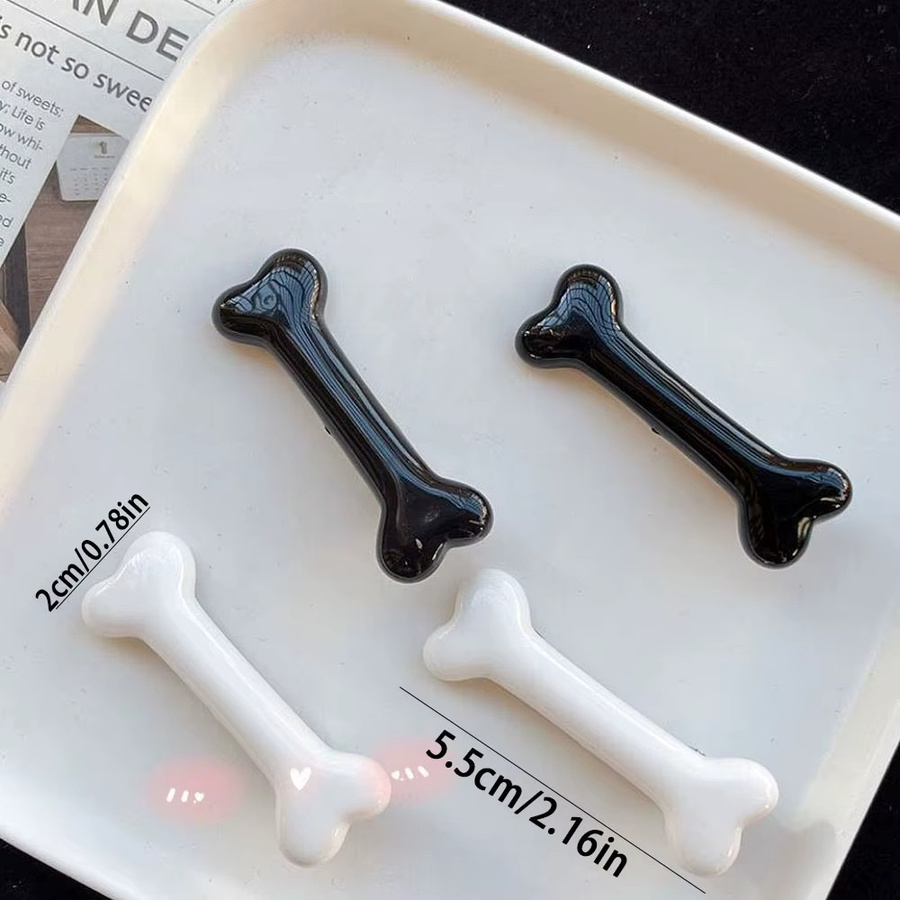 Haarspange Knochen, Bobby Pin, Damen - Bild 5