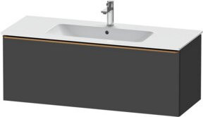 Duravit Waschtischunterschrank D-Neo wandhängend in Grau matt, B: 121 cm, T: 46,2 cm, H: 44 cm - Bild 1