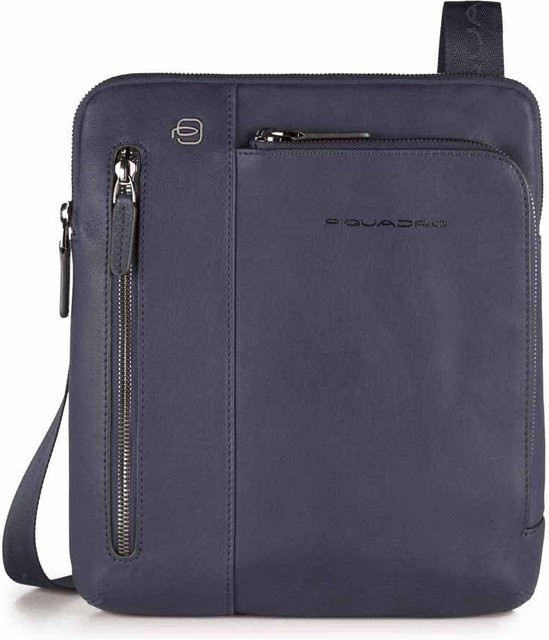 Piquadro Black Square Umhängetasche mit iPad Air/Pro Fach in Meerblau - Bild 1