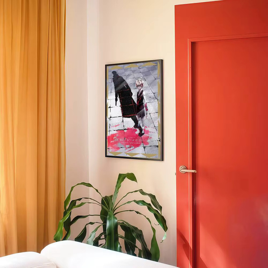 Wasserfester Papieraufkleber im klassischen Filmplakat-Design für Kaffee-Dekor und Kunst-Wandgestaltung - Bild 3