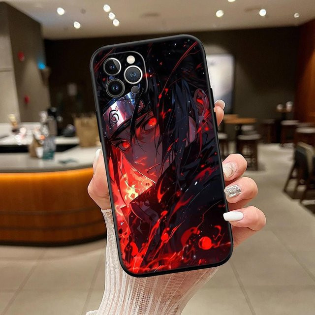 Schutzhülle RA25 Naruto Uchiha Itachi für iPhone 16, 15, 14, 13, 12 Pro Max Plus Mini in Multicolour - Bild 1