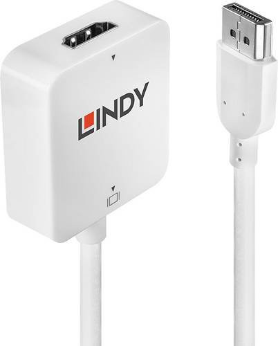 Lindy HDMI zu DisplayPort Konverter Weiß 38146 - Bild 1