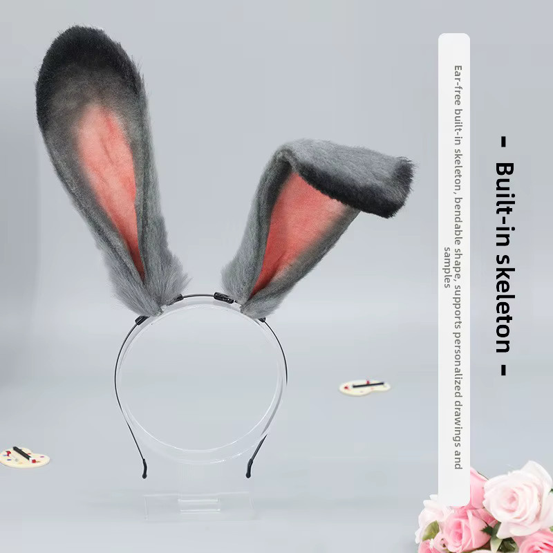 SKYSSIGN Judy Hopps Cosplay Kostüm Frau, Blauer Rock Set, Blau - Bild 3
