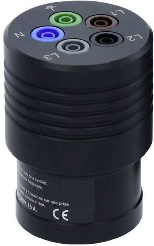 Gossen Metrawatt METRALINE A3-16 Prüfadapter Z611O in Schwarz - Bild 1