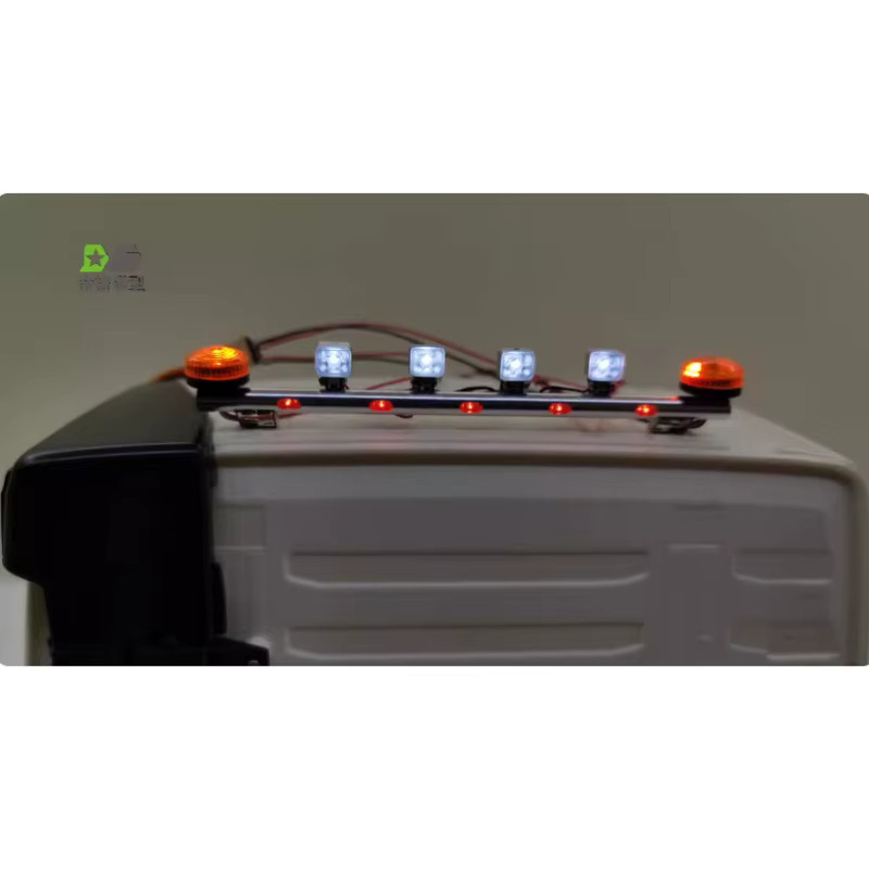 SCALECLUB LED-Simulations-Metall-Technik-Scheinwerfer, 1:14, Zubehör - Bild 2