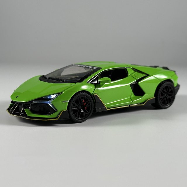 Linyi toy car Lamborghini Revuelto Supercar Modellauto, 1:32, Metall, mit Licht und Ton, ab 14 Jahren - Bild 1