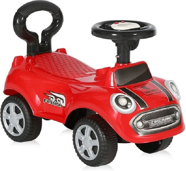 Lorelli Rutscher Kinderauto Sport Mini, mit Musikfunktion, rot, ab 1 Jahr - Bild 1