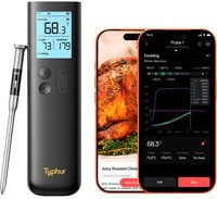 Typhur Sync Gold Lite Thermometer in Gold und Schwarz aus Metall - Bild 1