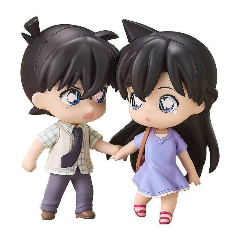 Bandai Detective Conan Chibi Shinichi Kudo Ran Mouri Nendoroid, Bewegliche Figur, ab 18 Jahren - Bild 4