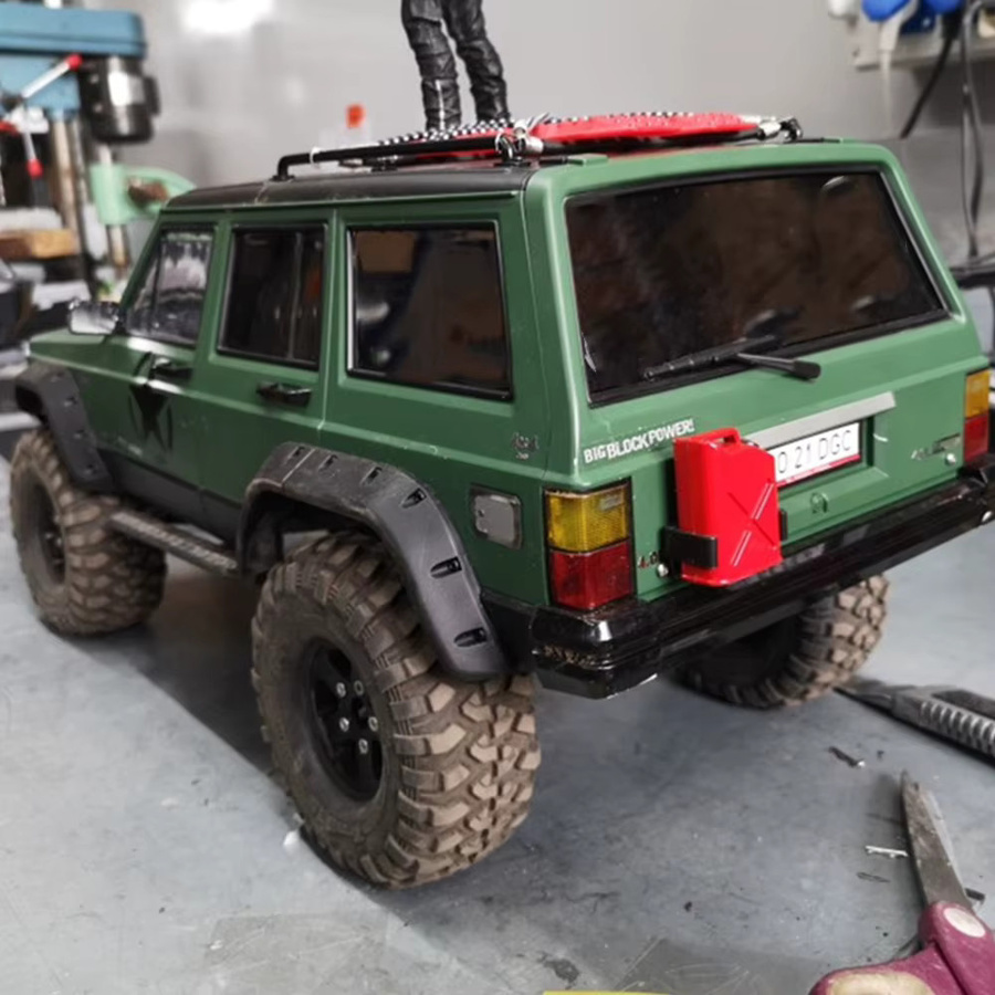 Axial Cherokee Karosserie, 1/10, Lackierter Hartplastik, Grün - Bild 2