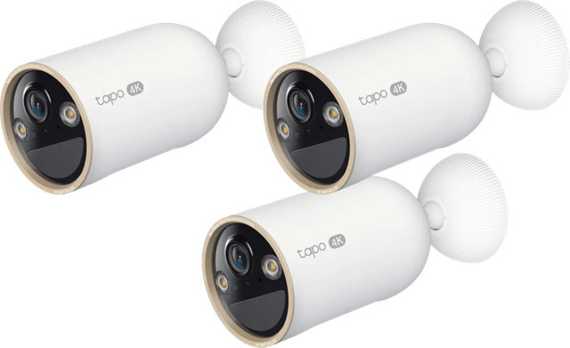 TP-Link Tapo C460 Wi-Fi Überwachungskamera 3er-Pack in Weiß - Bild 1