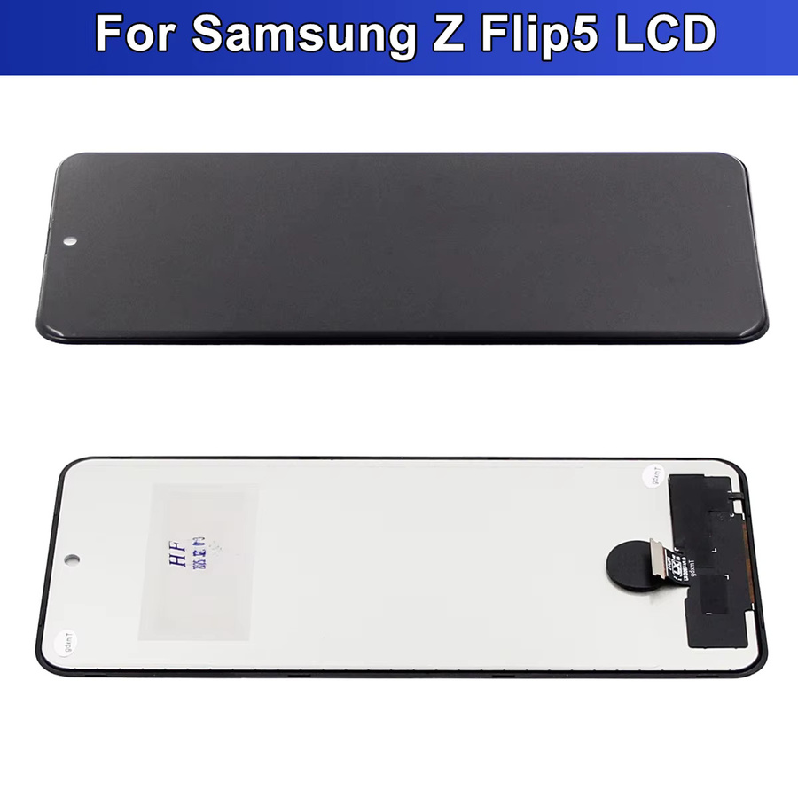 Samsung Z Flip5 Ersatzdisplay mit Digitizer und Touchscreen in TFT-Qualität, Farbe: Schwarz, passend für F731B F731U F731W - Bild 2