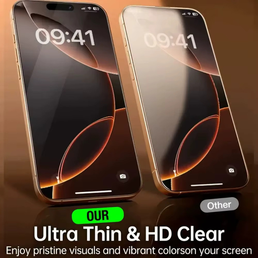 DIXSG 3er-Pack Ultra Clear Vollbild-Schutzglas für iPhone 11 bis iPhone 17 Pro Max, transparent - Bild 4