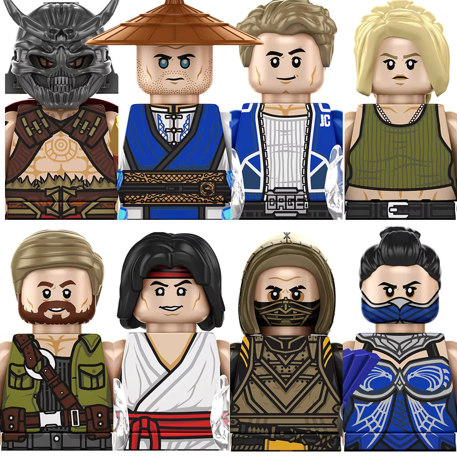 Hot Toys Mortal Kombat Baukasten-Spielzeug, DIY Mini-Actionfiguren - Bild 2