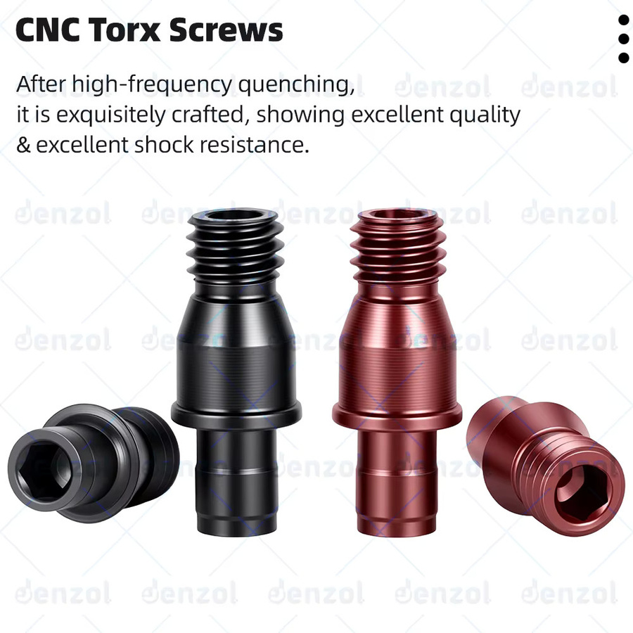 Jenzol CNC-Drehwerkzeug-Stiftschrauben Set mit Sechskant-Steckschlüsselsatz und Ausgleichsschrauben in Blued, Modell CTM510 CTM613 618 CTM822 CTM1022 ML - Bild 3