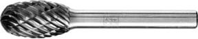 PFERD Hartmetall Hochleistungsfrässtift ALLROUND Tropfen TRE HICOAT universal, Farbe: silber, Durchmesser: 12 mm, Länge: 20 mm, Schaft-Durchmesser: 6 mm - Bild 1